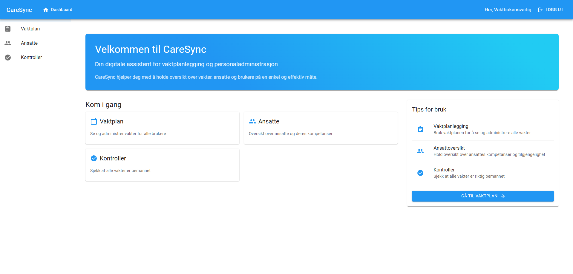 CareSync Dashboard